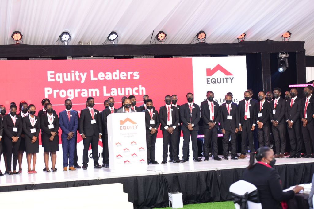123 pre university students start internship at Equity Bank