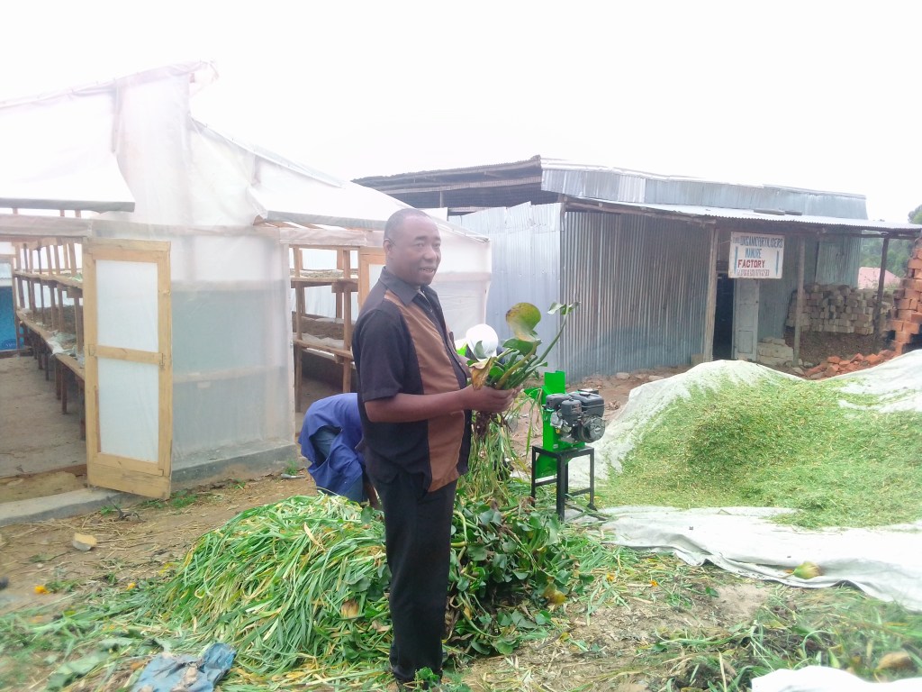Retired Civil Servant finds gold in water hyacinth