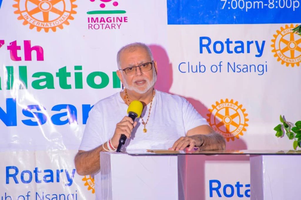 Dr Ruparelia donates ambulance, money to support health facilities