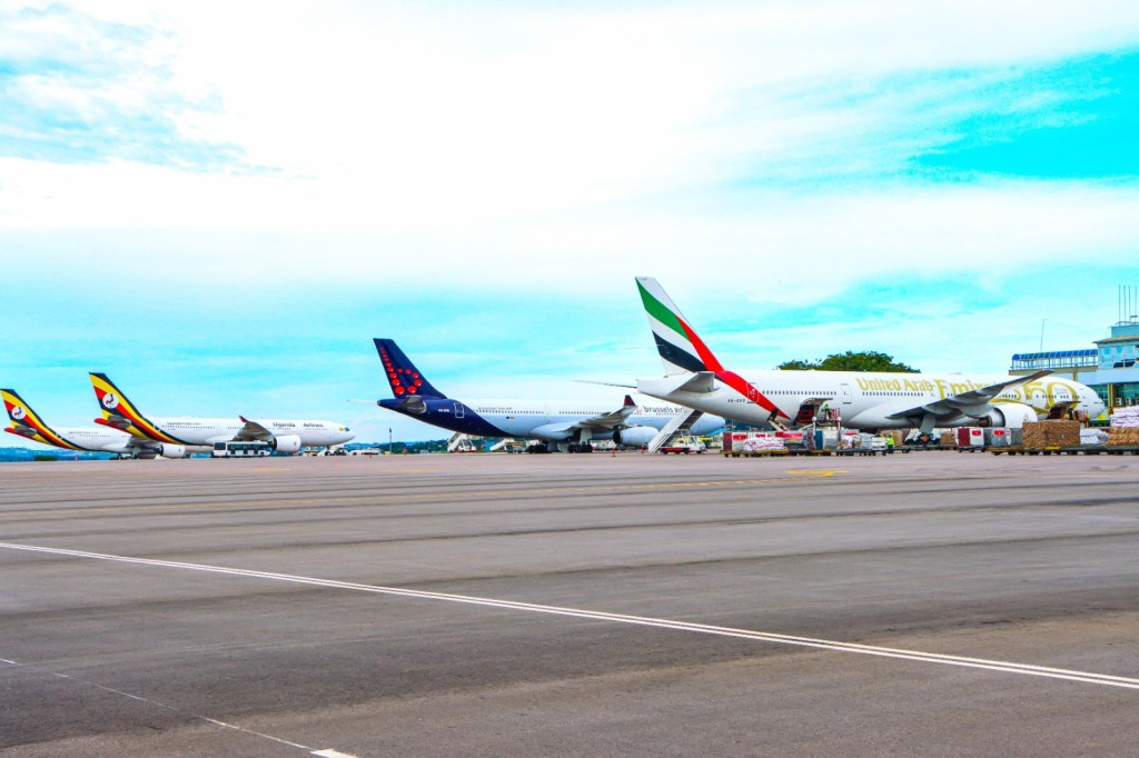 Entebbe airport registers increased passenger numbers